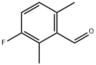 Benzaldehyde, 3-fluoro-2,6-dimethyl- 结构式
