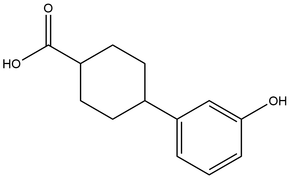 1780733-29-0 4-(3-Hydroxyphenyl)cyclohexanecarboxylic acid