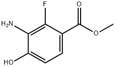 3-氨基-2-氟-4-羟基苯甲酸甲酯, 1780820-29-2, 结构式