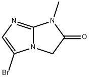 5-溴-1-甲基-1H-咪唑并[1,2-A]咪唑-2(3H)-酮, 1780921-67-6, 结构式