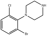1-(2-bromo-6-chlorophenyl)piperazine Structure