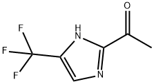 Ethanone, 1-[5-(trifluoromethyl)-1H-imidazol-2-yl]- 结构式