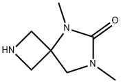 5,7-二甲基-2,5,7-三氮杂螺[3.4]辛烷-6-酮, 1781138-55-3, 结构式