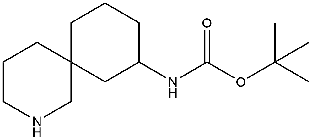 (2-氮杂螺[5.5]十一烷-8-基)氨基甲酸叔丁酯, 1781515-60-3, 结构式
