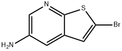 Thieno[2,3-b]pyridin-5-amine, 2-bromo-,1781561-14-5,结构式