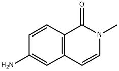 6-amino-2-methyl-1,2-dihydroisoquinolin-1-one Structure