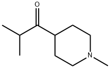1-Propanone, 2-methyl-1-(1-methyl-4-piperidinyl)- Structure