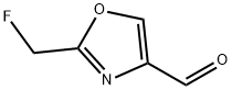 2-(Fluoromethyl)-4-oxazolecarboxaldehyde Struktur
