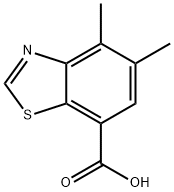 4,5-dimethyl-1,3-benzothiazole-7-carboxylic acid Structure