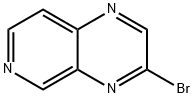 Pyrido[3,4-b]pyrazine, 3-bromo- 化学構造式