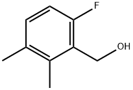 Benzenemethanol, 6-fluoro-2,3-dimethyl- Struktur