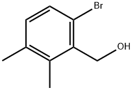 (6-Bromo-2,3-dimethylphenyl)methanol Structure