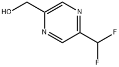 (5-(二氟甲基)吡嗪-2-基)甲醇,1784514-72-2,结构式