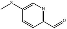 5-(Methylthio)picolinaldehyde 结构式