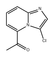 1-{3-chloroimidazo[1,2-a]pyridin-5-yl}ethan-1-one,1785530-33-7,结构式