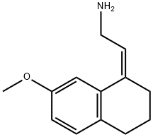 Ethanamine, 2-(3,4-dihydro-7-methoxy-1(2H)-naphthalenylidene)-, (Z)- (9CI) Structure