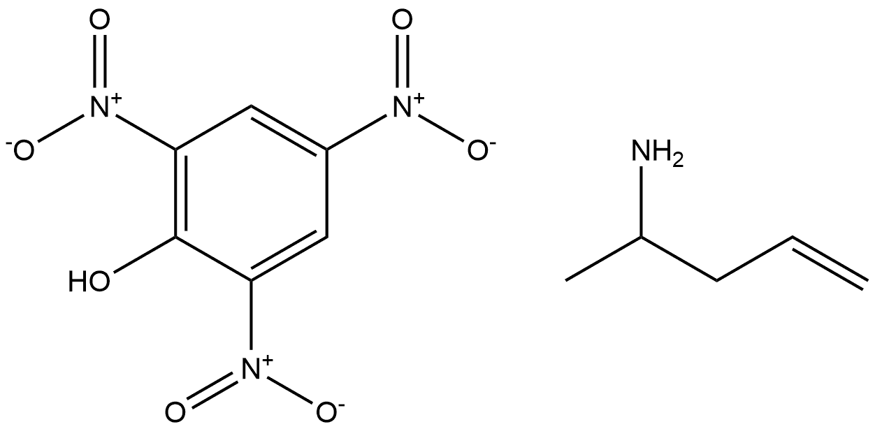 pent- -4-en-2- amine picrate Structure
