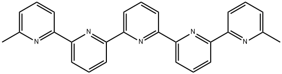 2,2':6',2'':6'',2''':6''',2''''-Quinquepyridine, 6,6''''-dimethyl- (9CI) Struktur