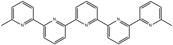 2,2':6',2'':6'',2''':6''',2''''-Quinquepyridine, 6,6''''-dimethyl- (9CI) Structure