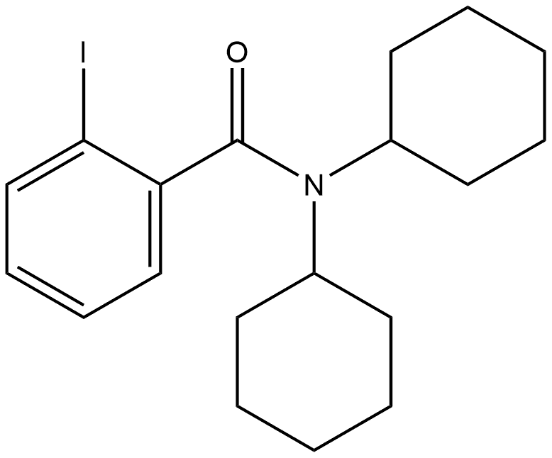 N,N-Dicyclohexyl-2-iodobenzamide Structure