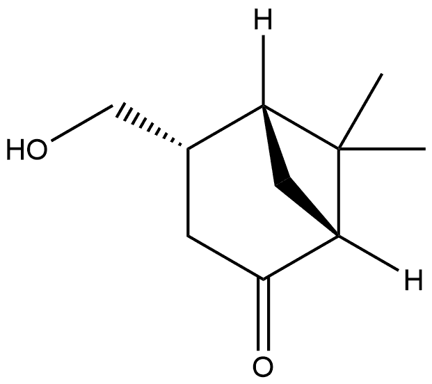 Bicyclo[3.1.1]heptan-2-one, 4-(hydroxymethyl)-6,6-dimethyl-, [1R-(1α,4β,5α)]- (9CI) 结构式