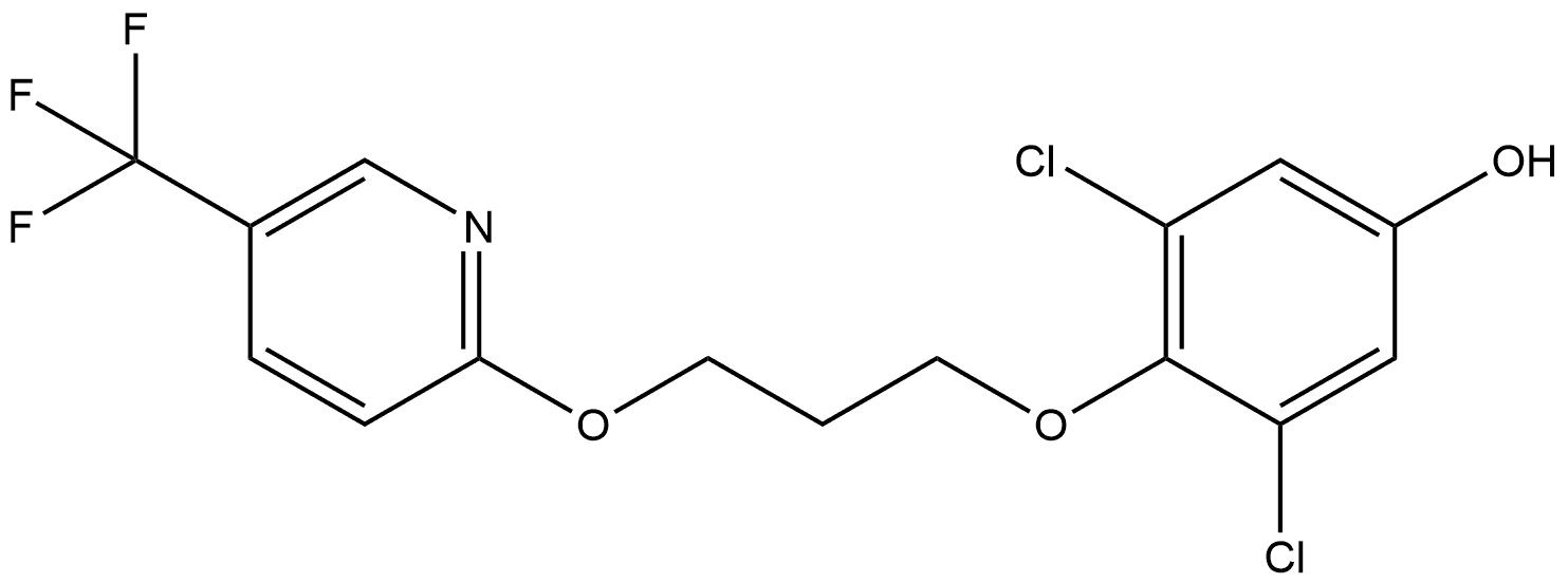 179101-71-4 3,5-DICHLORO-4-(3-((5-(TRIFLUOROMETHYL)PYRIDIN-2-YL)OXY)PROPOXY)PHENOL
