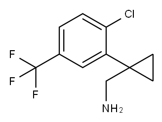 1797582-14-9 Cyclopropanemethanamine, 1-[2-chloro-5-(trifluoromethyl)phenyl]-
