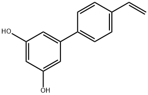[1,1'-Biphenyl]-3,5-diol, 4'-ethenyl- Structure