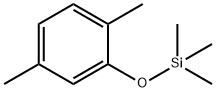 (2,5-Dimethylphenoxy)trimethylsilane 结构式