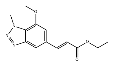 1799973-79-7 (E)-3-(7-甲氧基-1-甲基-1H-苯并[D][1,2,3]三唑-5-基)丙烯酸乙酯