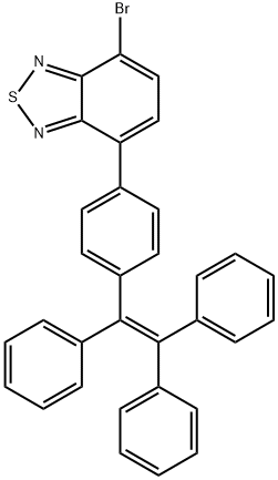 4-Bromo-7-[4-(1,2,2-triphenylethenyl)phenyl]-2,1,3-benzothiadiazole,1800109-79-8,结构式