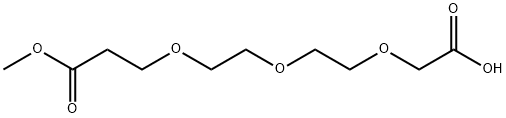 3,6,9,13-Tetraoxatetradecanoic acid, 12-oxo- Structure