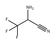 2-Amino-3,3,3-trifluoro-propionitrile 结构式