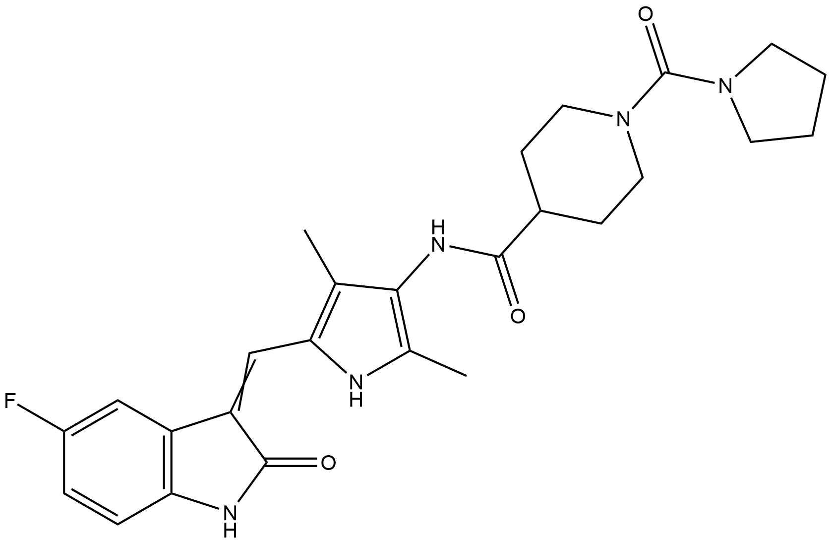 Vorolanib Impurity 23 Struktur