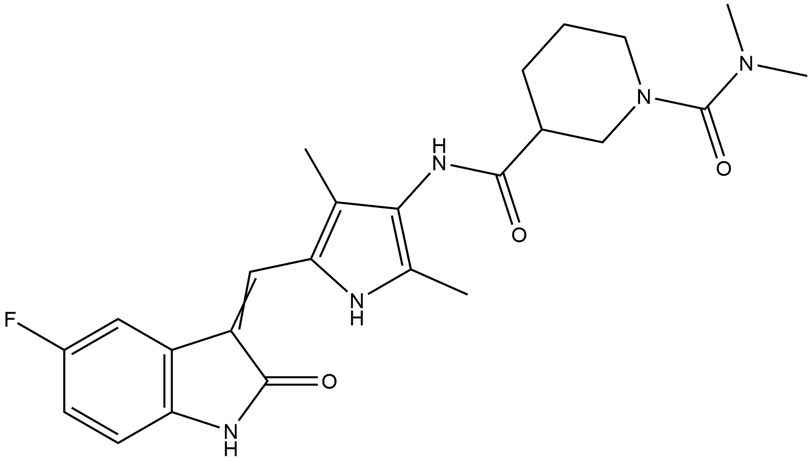 Vorolanib Impurity 8 Struktur