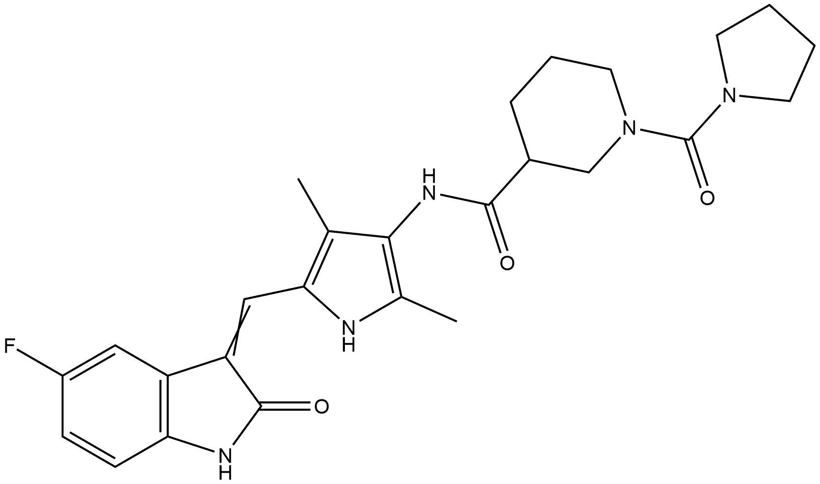 Vorolanib Impurity 28 Struktur