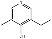 3-Ethyl-4-hydroxy-5-methylpyridine Struktur
