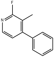 2-Fluoro-3-methyl-4-phenylpyridine 结构式