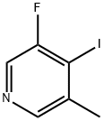 Pyridine, 3-fluoro-4-iodo-5-methyl- Struktur
