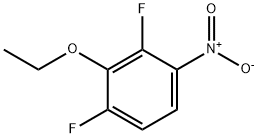 2-ethoxy-1,3-difluoro-4-nitrobenzene 结构式