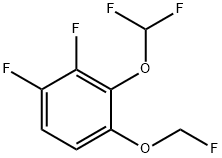 1,2-Difluoro-3-difluoromethoxy-4-(fluoromethoxy)benzene,1803833-33-1,结构式