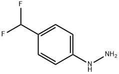 Hydrazine, [4-(difluoromethyl)phenyl]- 结构式