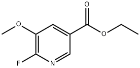 1803851-75-3 3-Pyridinecarboxylic acid, 6-fluoro-5-methoxy-, ethyl ester