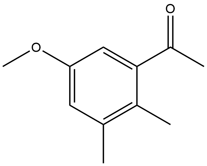 1-(5-Methoxy-2,3-dimethylphenyl)ethanone Structure