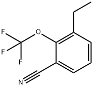 3-Ethyl-2-(trifluoromethoxy)benzonitrile,1803856-39-4,结构式
