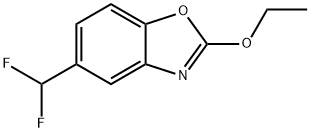 5-(Difluoromethyl)-2-ethoxybenzo[d]oxazole 结构式