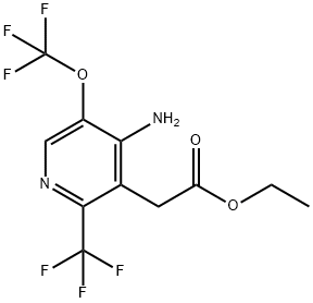 1803950-35-7 Ethyl 4-amino-5-(trifluoromethoxy)-2-(trifluoromethyl)pyridine-3-acetate