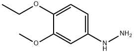 Hydrazine, (4-ethoxy-3-methoxyphenyl)- Structure