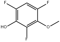 3-甲氧基-2,4,6-三氟苯酚 结构式
