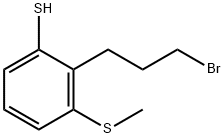 1804194-16-8 2-(3-Bromopropyl)-3-(methylthio)thiophenol